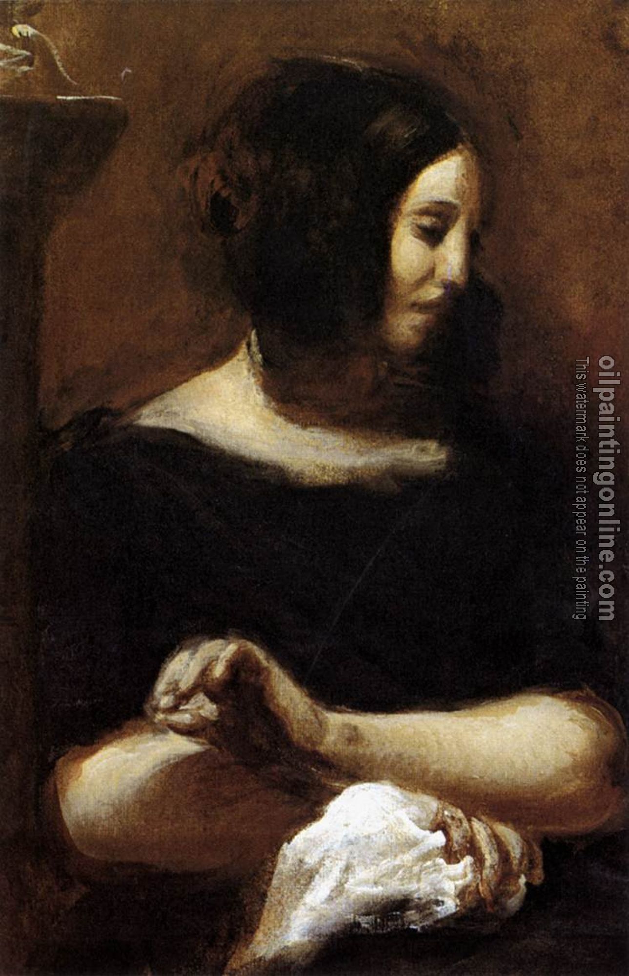 Delacroix, Eugene - George Sand